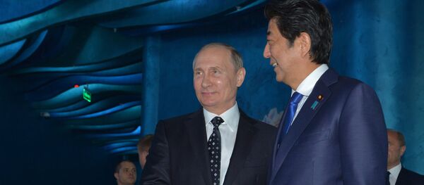 Vladimir Putin và Shinzo Abe Vladimir Putin và Shinzo Abe - Sputnik Việt Nam