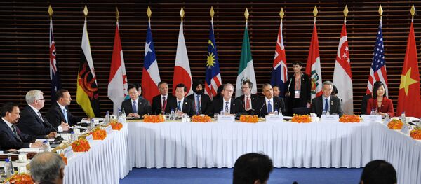 Cuộc gặp của các nước tham gia TPP Cuộc gặp của các nước tham gia TPP - Sputnik Việt Nam