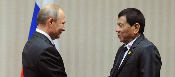Rodrigo Duterte và Vladimir Putin - Sputnik Việt Nam