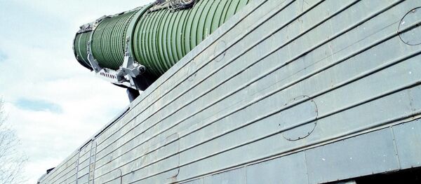 Tổ hợp tên lửa chiến đấu đường sắt - Sputnik Việt Nam