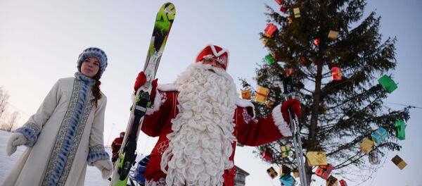 ông già tuyết và công chúa tuyết ông già tuyết và công chúa tuyết - Sputnik Việt Nam