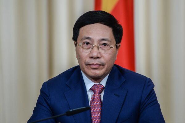 Phó thủ tướng Phạm Bình Minh  - Sputnik Việt Nam