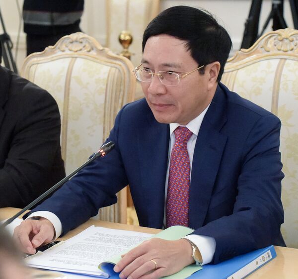 Bộ trưởng Ngoại giao Phạm Bình Minh  - Sputnik Việt Nam