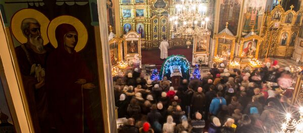 Russia celebrates Orthodox Christmas - Sputnik Việt Nam