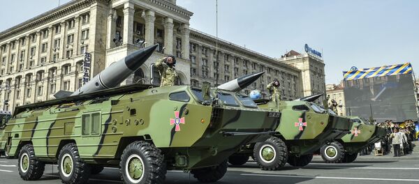 Hệ thống tên lửa 9K79 Tochka-U của lực lượng vũ trang Ukraina - Sputnik Việt Nam