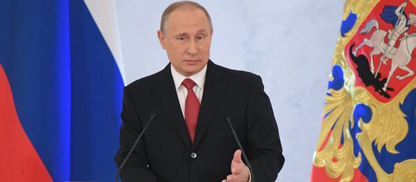 Thông điệp 2016 của Tổng thống Putin gửi Quốc hội Liên bang Nga - Sputnik Việt Nam