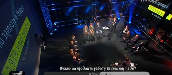 Bê bối trên truyền hình Ukraina - Sputnik Việt Nam