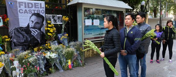 Việt Nam cử hành quốc tang tưởng nhớ Fidel Castro - Sputnik Việt Nam