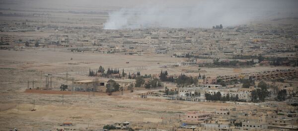 Вид на центральную часть современной Пальмиры Вид на центральную часть современной Пальмиры - Sputnik Việt Nam