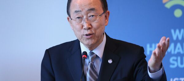 Генеральный секретарь ООН Пан Ги Мун - Sputnik Việt Nam