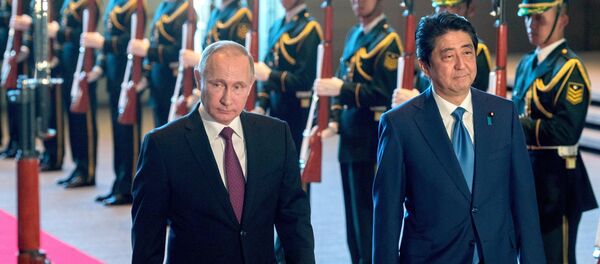 Vladimir Putin và Shinzo Abe Vladimir Putin và Shinzo Abe - Sputnik Việt Nam