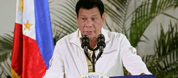 Tổng thống Rodrigo Duterte Tổng thống Rodrigo Duterte - Sputnik Việt Nam