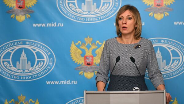 bà Maria Zakharova  - Sputnik Việt Nam