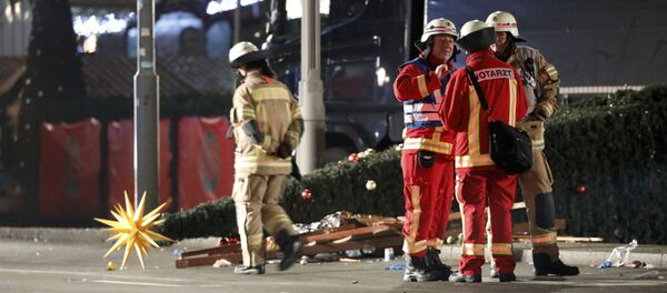 vụ khủng bố ở Berlin - Sputnik Việt Nam