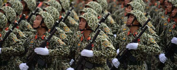 Lực lượng đặc nhiệm Việt Nam trong cuộc diễu hành quân sự tại TP Hồ Chí Minh Lực lượng đặc nhiệm Việt Nam trong cuộc diễu hành quân sự tại TP Hồ Chí Minh - Sputnik Việt Nam