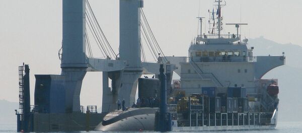 Hạ thủy tàu ngầm lớp Kilo 636 với tên gọi Hà Nội ở Việt Nam Hạ thủy tàu ngầm lớp Kilo 636 với tên gọi Hà Nội ở Việt Nam - Sputnik Việt Nam