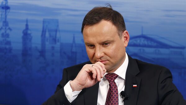 Tổng thống Ba Lan Ông Andrzej Duda - Sputnik Việt Nam