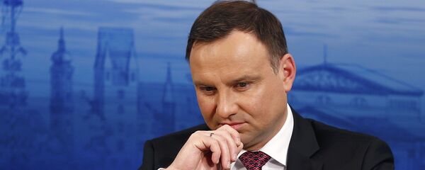 Tổng thống Ba Lan Ông Andrzej Duda - Sputnik Việt Nam