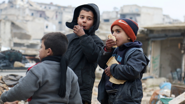 trẻ em Aleppo - Sputnik Việt Nam