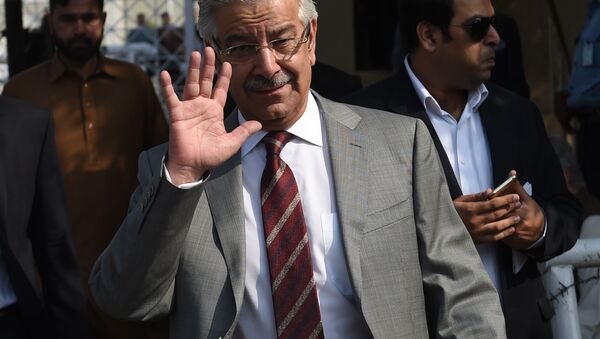 Bộ trưởng Quốc phòng Pakistan Khawaja Muhammad Asif - Sputnik Việt Nam