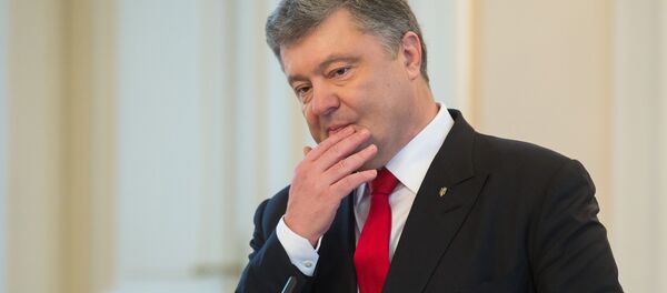 Президент Украины Петр Порошенко - Sputnik Việt Nam