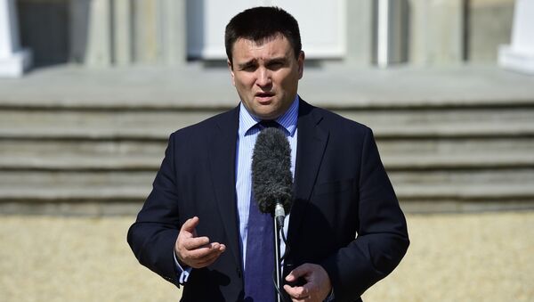 Bộ trưởng Bộ Ngoại giao Ukraina Pavel Klimkin - Sputnik Việt Nam