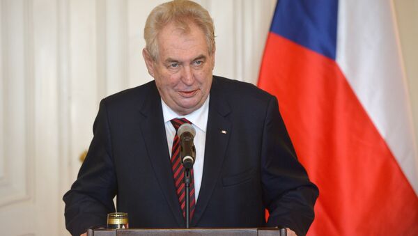 Milos Zeman - Sputnik Việt Nam