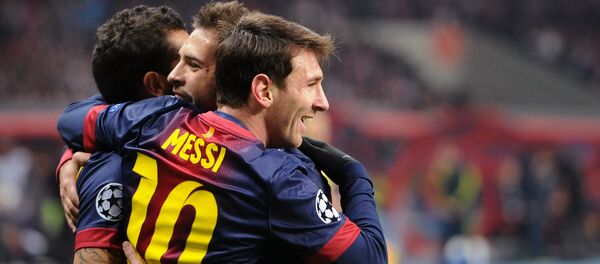 Cầu thủ Barcelona - Sputnik Việt Nam