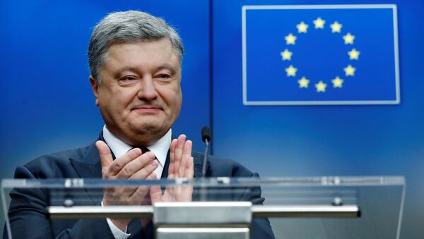 Tổng thống Ukraina Piotr Poroshenko - Sputnik Việt Nam