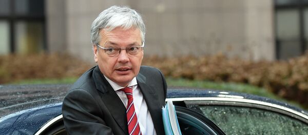 Bộ trưởng Ngoại giao Bỉ Didier Reynders - Sputnik Việt Nam