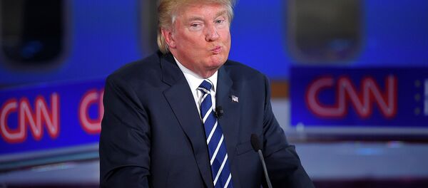 Tổng thống Mỹ đắc cử Donald Trump trên Kênh truyền hình CNN - Sputnik Việt Nam