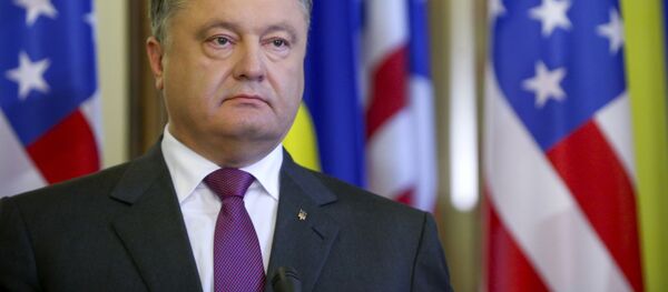 Tổng thống Ukraina  Piotr Poroshenko - Sputnik Việt Nam