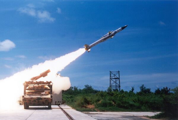 Tên lửa phòng không Ấn Độ Akash Tên lửa phòng không Ấn Độ Akash - Sputnik Việt Nam