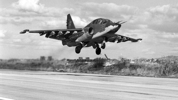 Máy bay cường kích Nga Su-25 - Sputnik Việt Nam