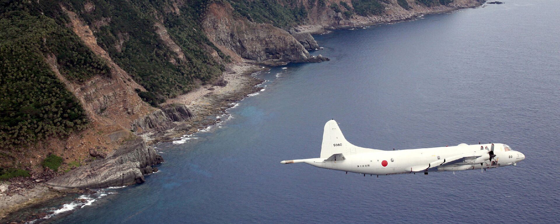 Máy bay P-3C Orion của Hải quân Nhật Bản bay trên Hoa Đông - Sputnik Việt Nam, 1920, 08.06.2022