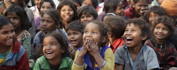 Trẻ em nghèo, Ấn Độ. - Sputnik Việt Nam