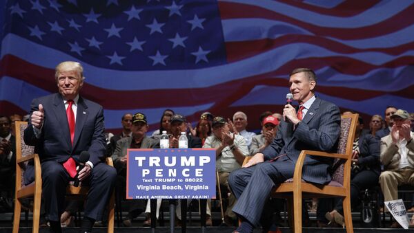 Michael Flynn và Donald Trump - Sputnik Việt Nam