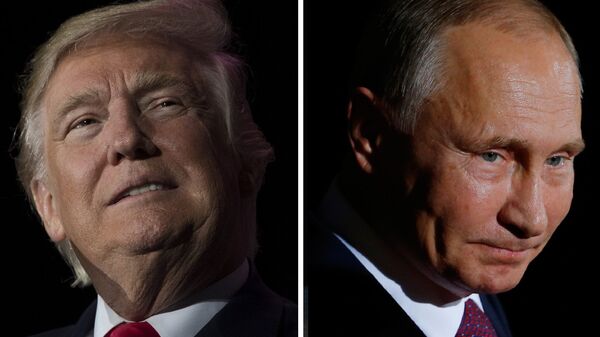 Donald Trump và Vladimir Putin - Sputnik Việt Nam