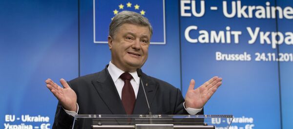 Tổng thống Ukraina Piotr Poroshenko - Sputnik Việt Nam