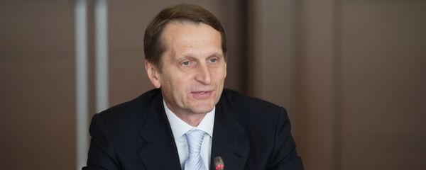 Chủ tịch Quốc hội Nga Sergei Naryshkin Chủ tịch Quốc hội Nga Sergei Naryshkin - Sputnik Việt Nam