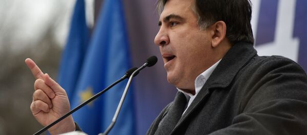 cựu tổng thống Gruzia và cựu thống đốc tỉnh Odessa Mikhail Saakashvili - Sputnik Việt Nam