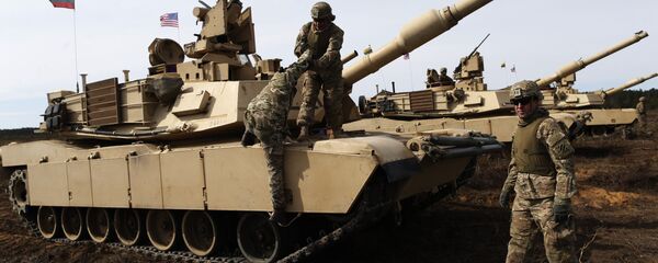 xe tăng Mỹ Abrams - Sputnik Việt Nam