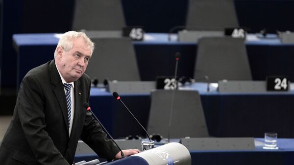 Milos Zeman - Sputnik Việt Nam