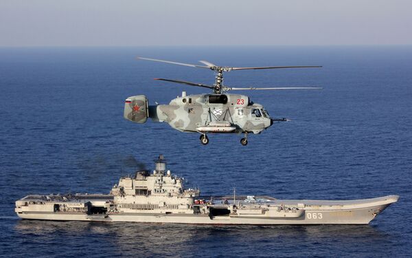 Trên tàu tuần dương hàng không mẫu hạm Đô đốc Kuznetsov xảy ra vụ hỏa hoạn - Sputnik Việt Nam