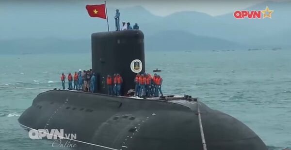 Quân chủng Hải quân đã tổ chức Lễ giao nhận tàu ngầm Kilo Bà Rịa - Vũng Tàu - Sputnik Việt Nam