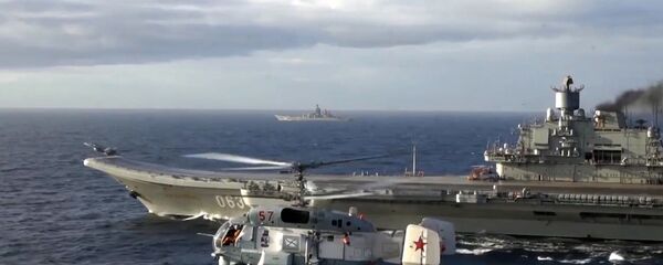 tàu sân bay Nga Đô đốc Kuznetsov - Sputnik Việt Nam