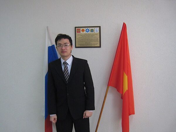 Sinh viên Nguyễn Trị tốt nghiệp bằng đỏ - Sputnik Việt Nam