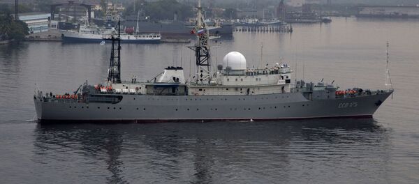 Tàu trinh sát điện tử Victor Leonov - Sputnik Việt Nam