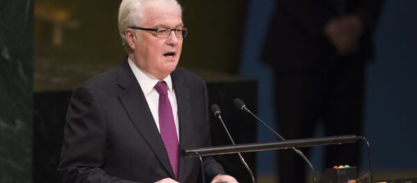 Đại diện thường trực của Nga tại LHQ Vitaly Churkin - Sputnik Việt Nam