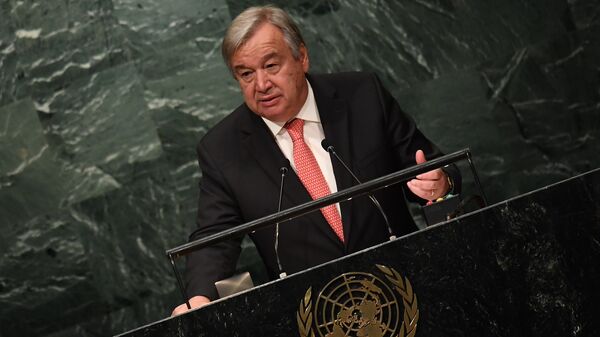 Tổng thư ký Liên Hợp Quốc Antonio Guterres - Sputnik Việt Nam